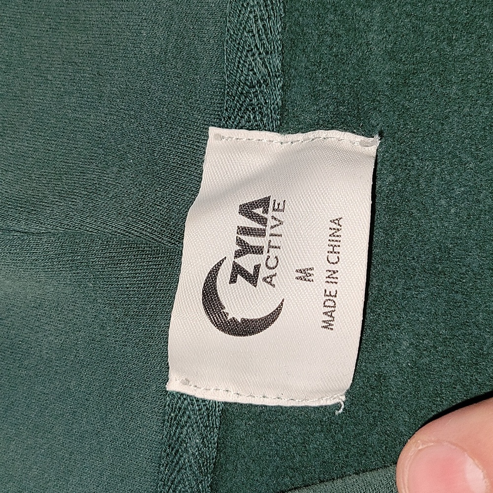 Zyia Pine Relaxation Pocket Hoodie Active Medium - Picture 5 of 16
